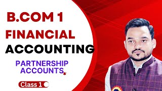 bcom 1 year financial accounting  partnership Accounts bcom [upl. by Milano]