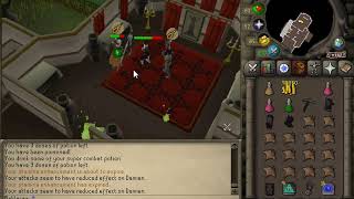 OSRS Quest  Sins of the Father  Damien Leucurte lvl 204 NOT A GUIDE [upl. by Yebloc]