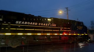 I009 NewarkBedford Park Thru Voorheesville 480 Axles Gives Glimpse of HU 1967 Seaboard Coast Line [upl. by Raynell]