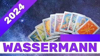 ♒Wassermann  2024  Schnelle Dynamik  Jahreslegung Tarot Horoskop Astrologie Orakel Jahr [upl. by Kellsie]