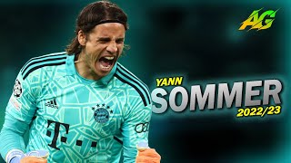 Yann Sommer 2023 ● The Spider ● Crazy amp Best Saves  FHD [upl. by Skilken696]