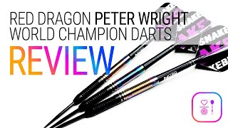 Red Dragon Peter Wright World Champion Darts  DARTS REVIEW Die WeltmeisterDarts von Peter Wright [upl. by Aredna]