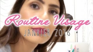 ROUTINE VISAGE ★ Janvier 2016 Peau Mixteimperfections [upl. by Elletsirk540]