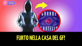 Ultimora furto in diretta nella casa del Grande Fratello [upl. by Etnom]