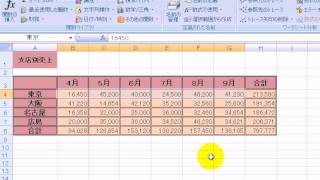 数式の作成と編集211  エクセル2007Excel2007動画解説 [upl. by Lanctot94]