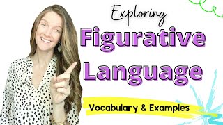 Figurative Language Vocabulary Purpose and Examples [upl. by Tur]