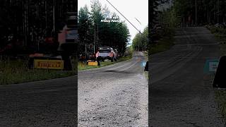 Rally Finland 2024  Max Attack amp Jumps  RAW Sounds 🔥😻ytshorts toyota finland car nature [upl. by Aronoel]