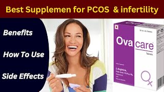 How to use ovacare tablet  For pregnancy and PCOS  ovacare review  benefits [upl. by Mace]