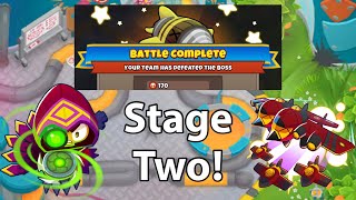 Btd6 Boss Rush 11 170 Pops Stage Two  Dreadbloon [upl. by Lekym794]