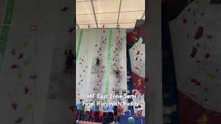 Speed Climbing Semi final Run with BuddylikeampSubscribe [upl. by Effie304]