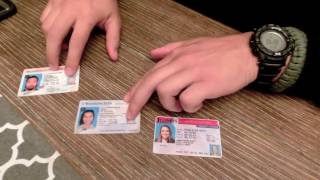 How to spot FAKE IDS  Microprint [upl. by Sacksen]