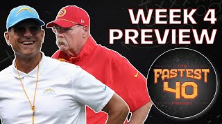 Chiefs Travel To LA For HUGE Divisional Showdown With Chargers  Fastest 40 Podcast [upl. by Grosmark]