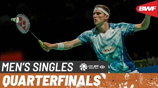 Kumamoto Masters Japan 2023  Viktor Axelsen DEN 1 vs Jonatan Christie INA 6  QF [upl. by Liemaj]