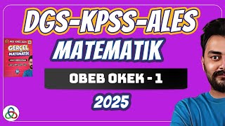 EBOB EKOK OBEB OKEK  1 Video  DGSKPSSALES Matematik  2025 [upl. by Aivax]