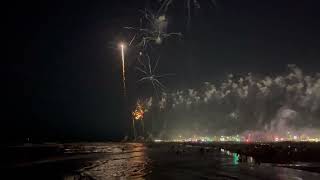 Galveston Fireworks TX 2024 [upl. by Alena]