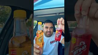 STING Energy Drink Now In Morocco Taste Test sting stingenergydrink marrakech morocco shorts [upl. by Akeimat33]