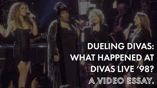 Celine Dion vs Aretha Franklin amp Mariah Carey  What Happened at Divas Live 1998  A Video Essay [upl. by Berglund397]