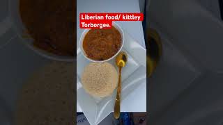 Kittley Torborgee African Liberia 🇱🇷 food fyp africanfood cover [upl. by Jeni]