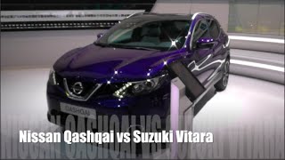 Nissan Qashqai 2015 vs Suzuki Vitara 2015 [upl. by Vannie399]