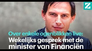 Gesprek met de minister van Financiën Over Wouter Bos aardgas en aflossingsvrije hypotheken [upl. by Fia24]