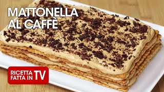 MATTONELLA AL CAFFÈ di Benedetta Rossi  Ricetta TV Fatto in Casa per Voi [upl. by Giaimo]