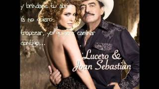 Lucero y Joan Sebastian  Caminar contigo [upl. by Ecinnej395]