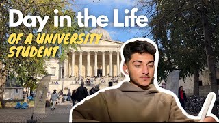 DAY IN THE LIFE OF A University College London Student UCL [upl. by Kelson]