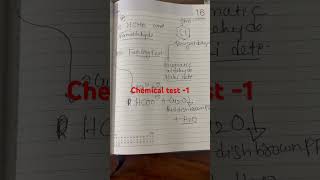 Chemical distinguishing test Ethylamine and Aniline formaldehyde and Benzaldehyde cksir [upl. by Verdie882]