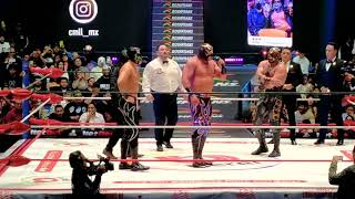 Euforia le agradece al público y a Hechicero la gran lucha que dieron en el 91 Aniversario del CMLL [upl. by Venn768]