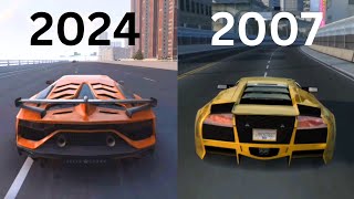 SENSE OF SPEED 2024 vs 2007 [upl. by Corella34]