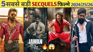 Top 5 Biggest Upcoming Movies Sequels  Upcoming Bollywood amp South Movies Sequels List sequels [upl. by Millie]