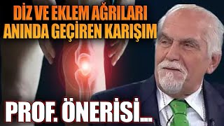 Diz ve eklem ağrıları anında geçiren karışım Prof Önerisi [upl. by Aeneus]