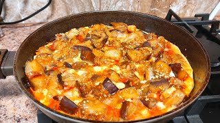 БАКЛАЖАНЫ  с Яйцами на Сковороде Самый Вкусный Рецепт [upl. by Artimas]