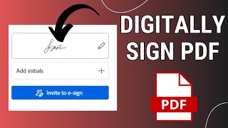 How to Digitally Sign PDF Without Adobe Acrobat [upl. by Grunberg]