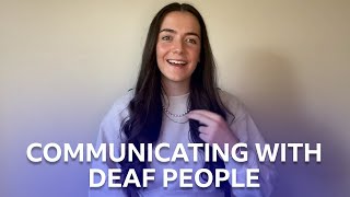 A Guide On How To Communicate Better With Deaf People  BBC The Social [upl. by Pierro]