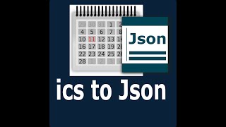 ics To Json [upl. by Gnen]