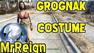 FALLOUT 4  GROGNAKS COSTUME Location  Increases Strength amp Melee Damage [upl. by Irtimed366]