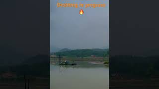 Desilting at man made lake🔥🔥 [upl. by Jemie]