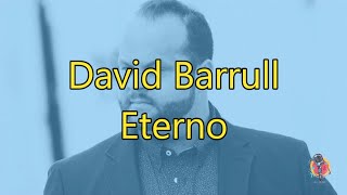 David Barrull  Eterno  Karaoke [upl. by Marjie88]