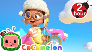 Airplane Song  2 HOUR CoComelon Songs amp Nursery Rhymes [upl. by Lachance960]