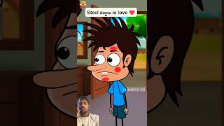 Steel ka dabba 👍👍👍cartoonshorts comedy funny cartoon animation shortsviral shorts [upl. by Halyahs724]