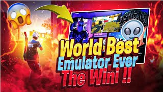 World Best Emulator Gives 9999 Headshot  THE WINI  Best Version Ever [upl. by Eiramyllek]