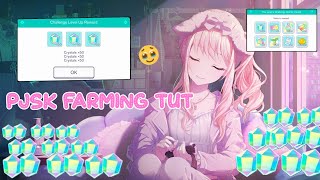 「Project Sekai」PJSK Farming Tutorial [upl. by Larret]