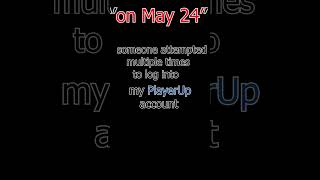 playerupcom  Warn against dealing with PlayerUp PlayerUp [upl. by Nalced]