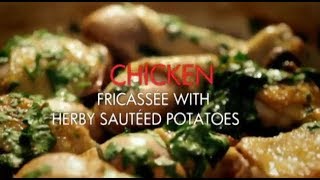 Gordon Ramsays Chicken Fricassee Recipe with Herb Sautéed Potatoes [upl. by Eidnas780]