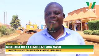 AGACENCWIRE Mbarara City eyemereize aba NWSC okukora amaizi agarikuruga Kakyera [upl. by Nimrac]