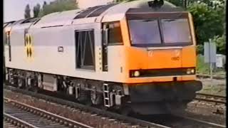 Trackside UK from the Archive No46  Barnetby 2ndJuly 1996 [upl. by Suiram153]