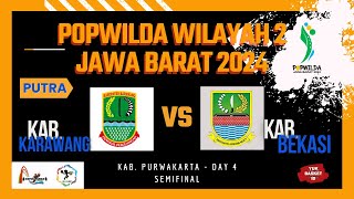 KABKARAWANG vs KABBEKASI  Semi Final Putra  POPWILDA WIL 2  2024  Yuk Basket ID [upl. by Westerfield]