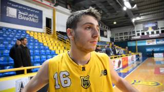 Wael Arakji  Post Game Interview  Riyadi Vs Homenetmen [upl. by Hubing]