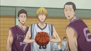 Kuroko No Basket Kise first match with Kuroko [upl. by Suoivatra]